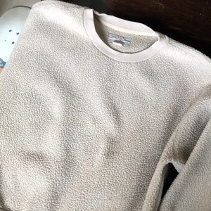 Everlane renew fleece oatmeal size medium